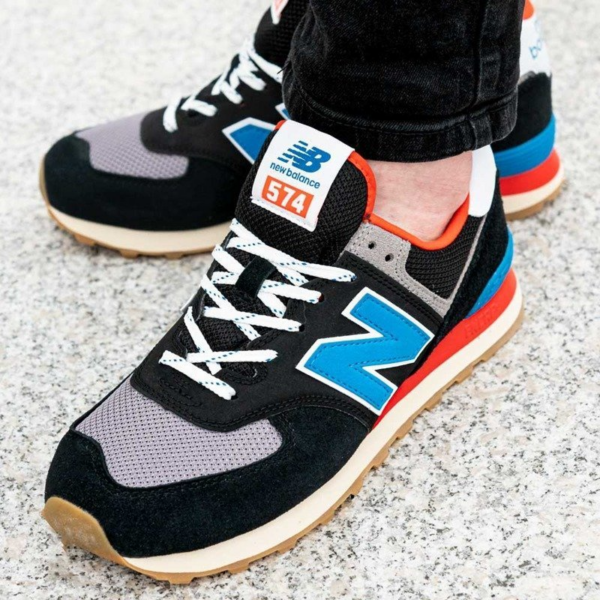 Giày New Balance 574 Core Plus Neo Classic Blue Nebula ML574SOV - Ảnh 3