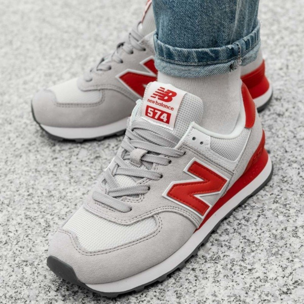 Giày New Balance Wmns 574 Balance Grey WL574WNB - Ảnh 2