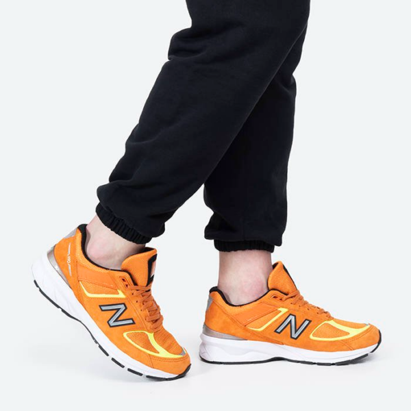 Giày New Balance 990v5 Made in USA 'Orange' M990OH5 - Ảnh 3