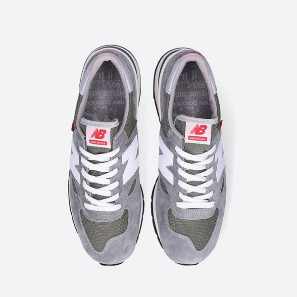 Giày New Balance 990v1 Made In USA 'Grey' M990VS1 - Ảnh 5