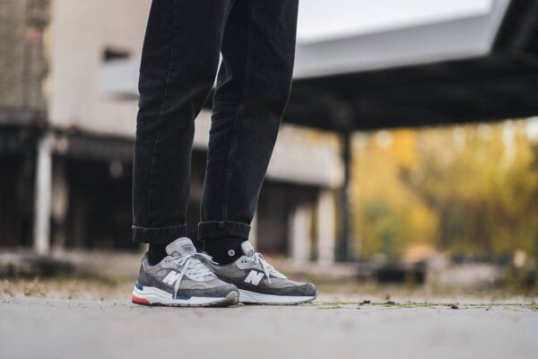 Giày New Balance 992 Made in USA 'Grey' M992AG - Ảnh 3