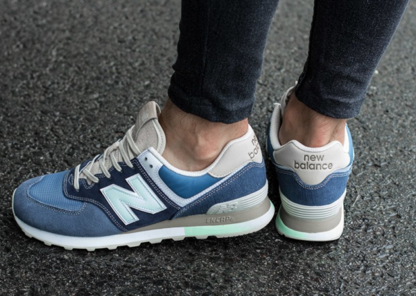 Giày New Balance 574 'Dark Navy' ML574BSL - Ảnh 4