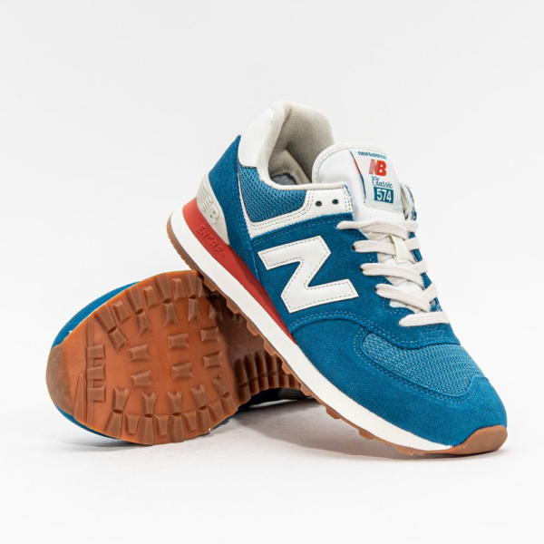 Giày New Balance 574 'Rainbow Pack Natural Indigo' ML574HC2 - Ảnh 3