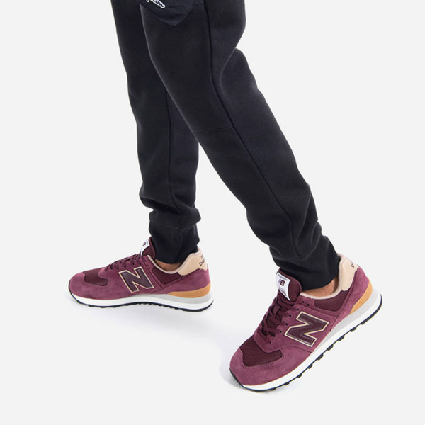 Giày New Balance 574 Classic 'Burgundy' ML574BG2 - Ảnh 4