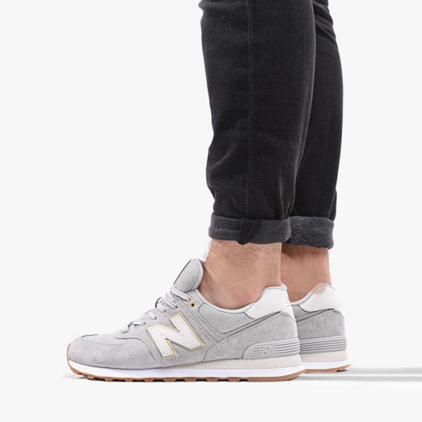 Giày New Balance 574 'Cloud Grey Trainers' ML574SNI - Ảnh 3