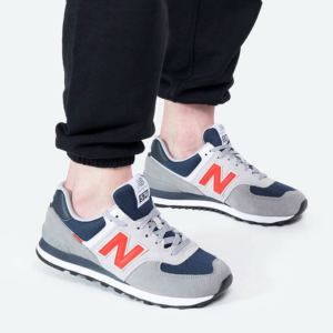 Alternative view of Giày New Balance 574 'Marblehead Velocity Red' ML574SO2