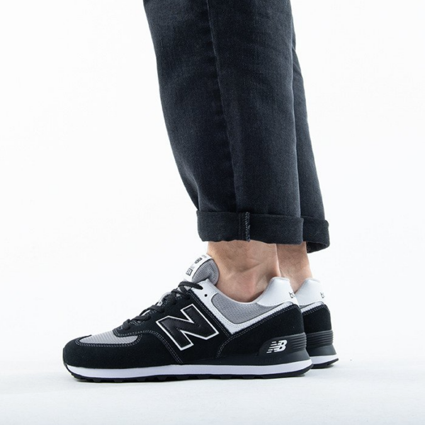 Giày New Balance 574 'Classic Black' ML574SSN - Ảnh 3