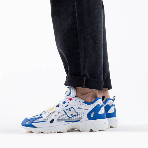 Giày New Balance 'White Cobalt Blue' ML827AAP - Ảnh 2