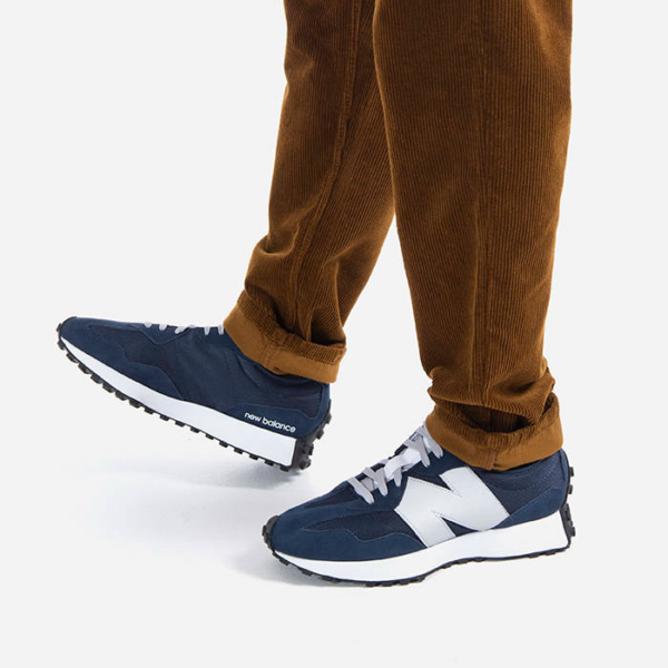 Giày New Balance 327 'Natural Indigo Metallic Silver' MS327MD1 - Ảnh 2