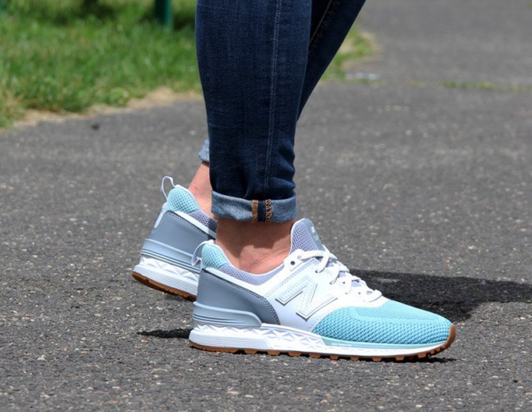 Giày New Balance 574 Sport 'Storm Blue' MS574EKW - Ảnh 3