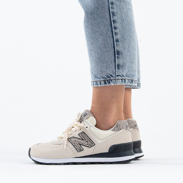 Giày New Balance Wmns 574 Cheetah Print Angora WL574AND - Ảnh 2