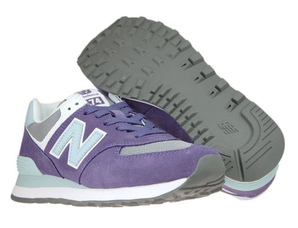 Giày New Balance Wmns 574 Violet Smokey Quartz WL574WNC - Ảnh 4