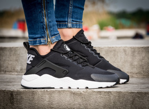 Giày Nike Wmns Air Huarache Run Ultra 'Black White' 819151-001 - Ảnh 6