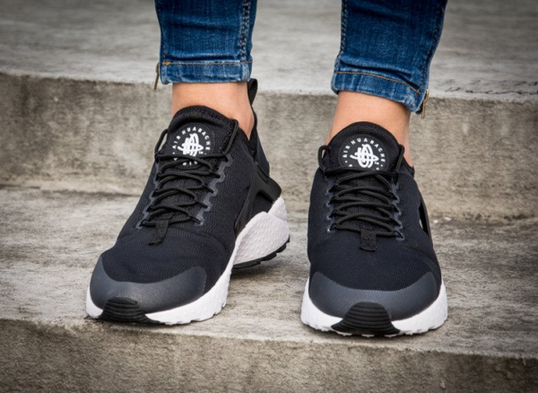 Giày Nike Wmns Air Huarache Run Ultra 'Black White' 819151-001 - Ảnh 4