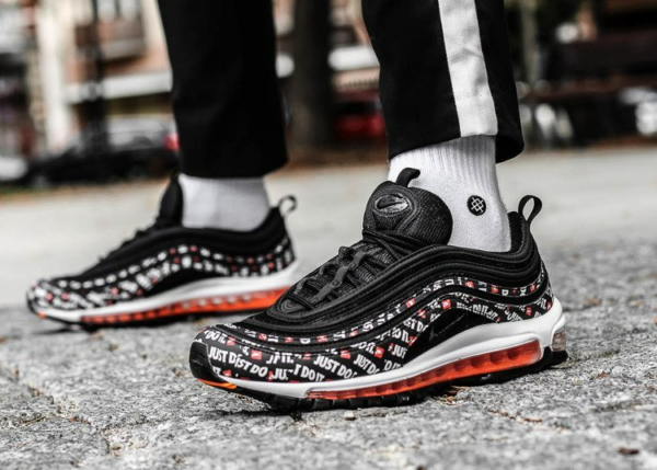Giày Nike Air Max 97 Just Do It 'Pack Black' AT8437-001 - Ảnh 2