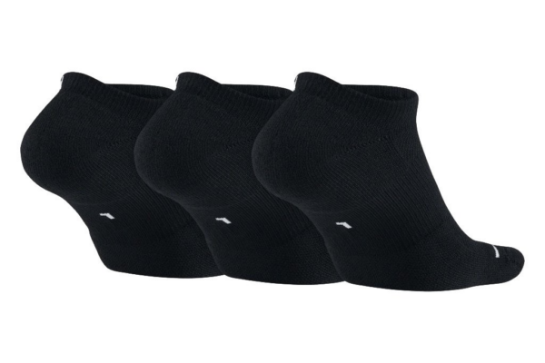 Tất Nike Jordan Everyday Max No Show Socks 6 Pairs Black SX5546-010 - Ảnh 2