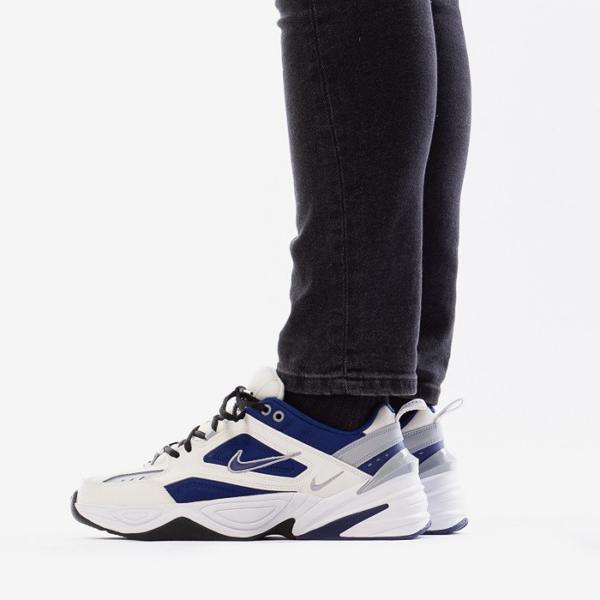 Giày Nike M2K Tekno 'Sail Deep Royal Blue' AV4789-103 - Ảnh 4