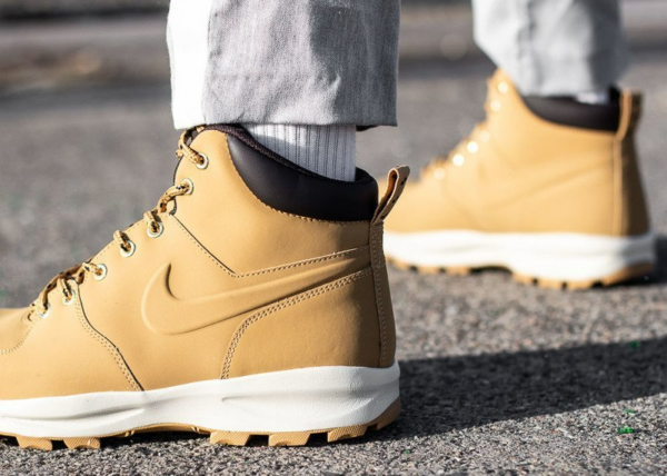Giày Nike Manoa Leather 'Haystack' 454350-700 - Ảnh 4