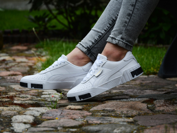 Giày Puma Wmns Cali Bold 'White Metallic Gold' 370811-01 - Ảnh 4