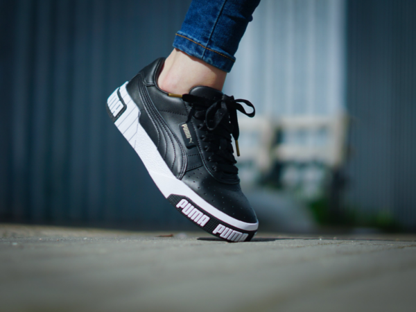 Giày Puma Wmns Cali Bold 'Black Metallic Gold' 370811-03 - Ảnh 4