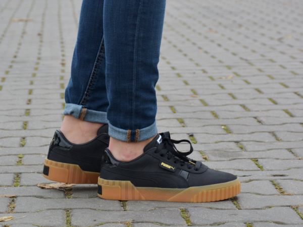 Giày Puma Wmns Cali Nubuck 'Black' 369161-03 - Ảnh 4