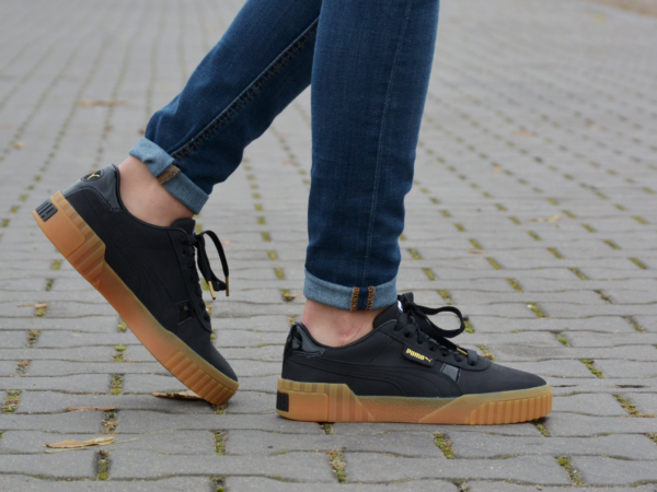 Giày Puma Wmns Cali Nubuck 'Black' 369161-03 - Ảnh 3