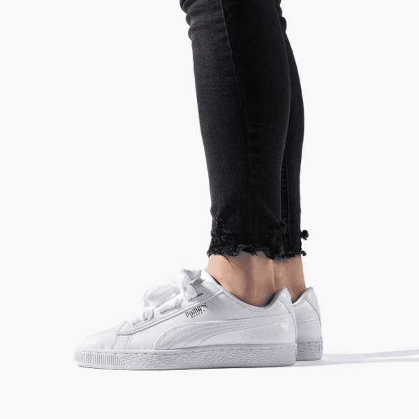 Giày Puma Wmns Basket Heart 'Patent Jr' 364817-02 - Ảnh 2