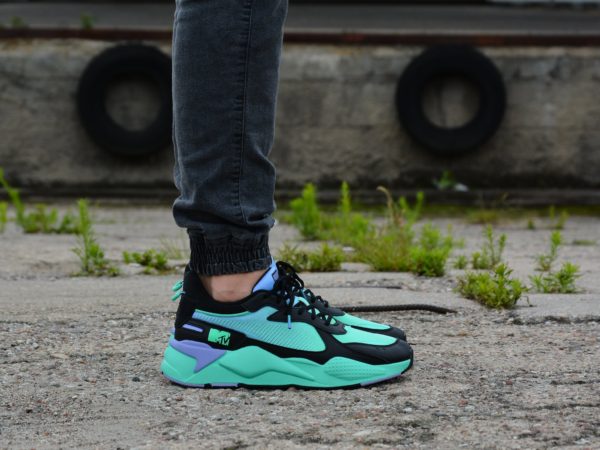 Giày Puma MTV x RS-X Tracks 80s Black 370939-01 - Ảnh 3