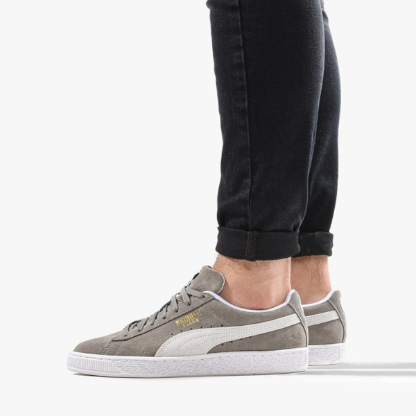 Giày Puma Suede Classic Steeple Grey White 352634-66 - Ảnh 3