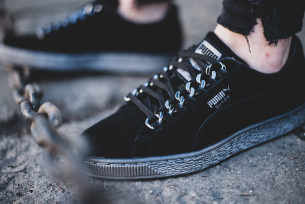 Giày Puma Suede Classic X-Chain 'Black' 367391-01 - Ảnh 3