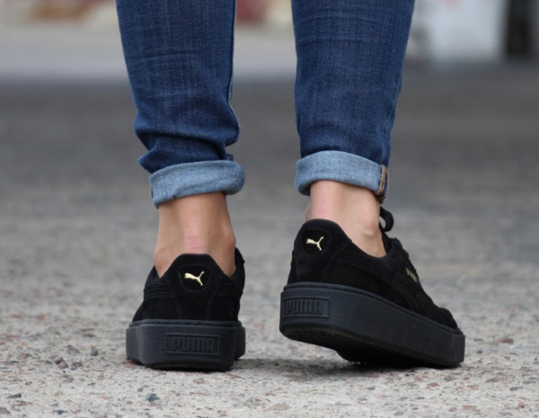 Giày Puma Wmns Suede Platform 'Gold' 362222-02 - Ảnh 5