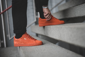 Giay Puma Suede x Atelier New Regime 'Orange' 366534-01