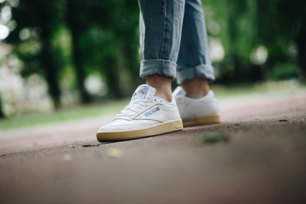 Giày Reebok Wmns Club C 85 'White' DV7265 - Ảnh 5