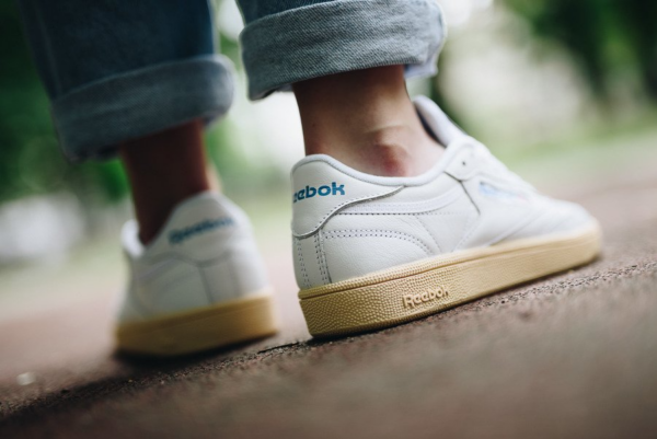 Giày Reebok Wmns Club C 85 'White' DV7265 - Ảnh 4