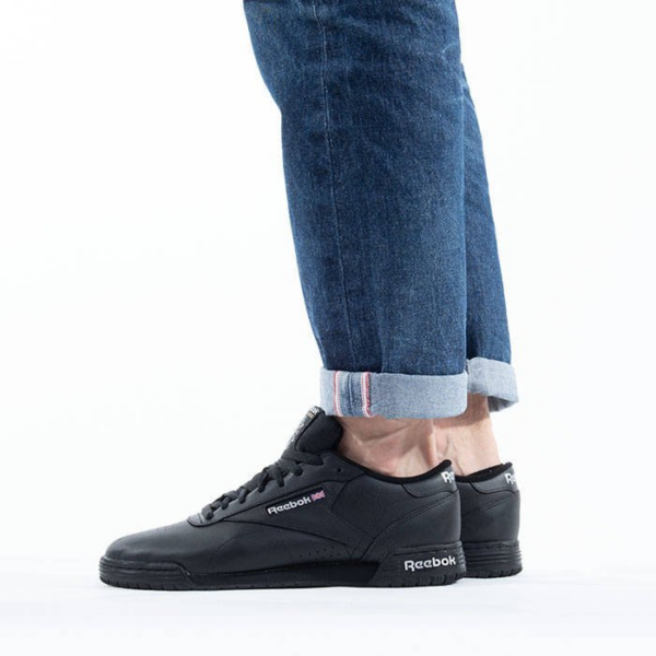 Giày Reebok Ex-O-Fit Clean Logo INT Black AR3168 - Ảnh 3