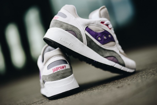 Giày Saucony Shadow 6000 'White Purple' S70441-2 - Ảnh 5