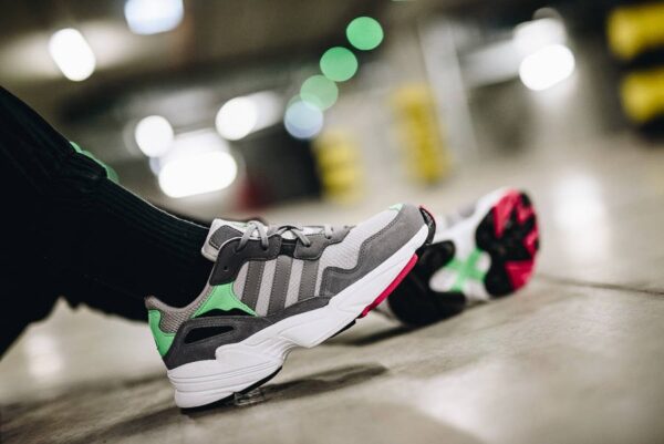 Giày Adidas Yung 96 J 'Grey Shock Pink' DB2802 - Ảnh 6