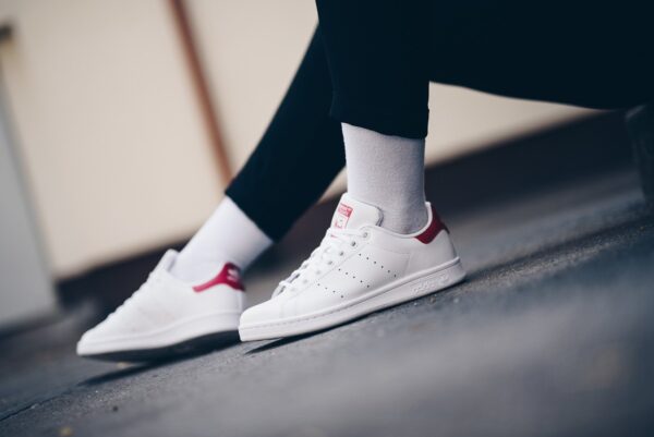 Giày Adidas Stan Smith J 'White' B32703 - Ảnh 4