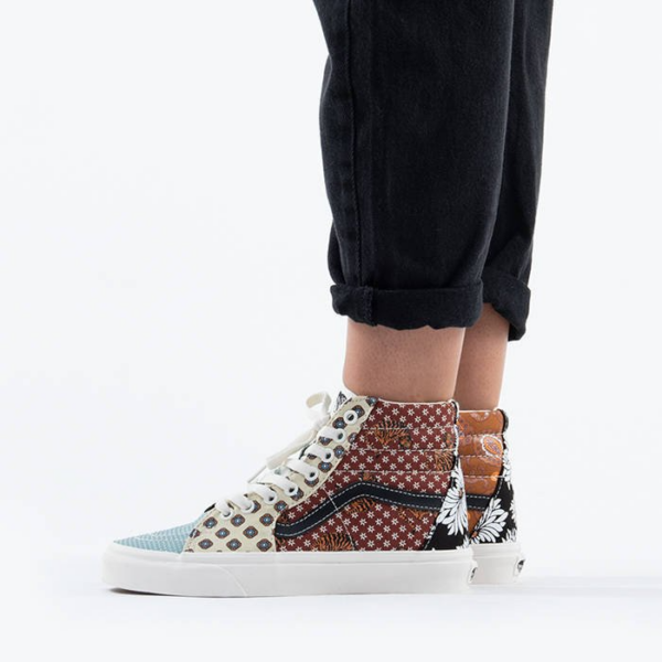 Giày Vans Sk8-Hi 'Tiger Patchwork' VN0A4BV61IO - Ảnh 5