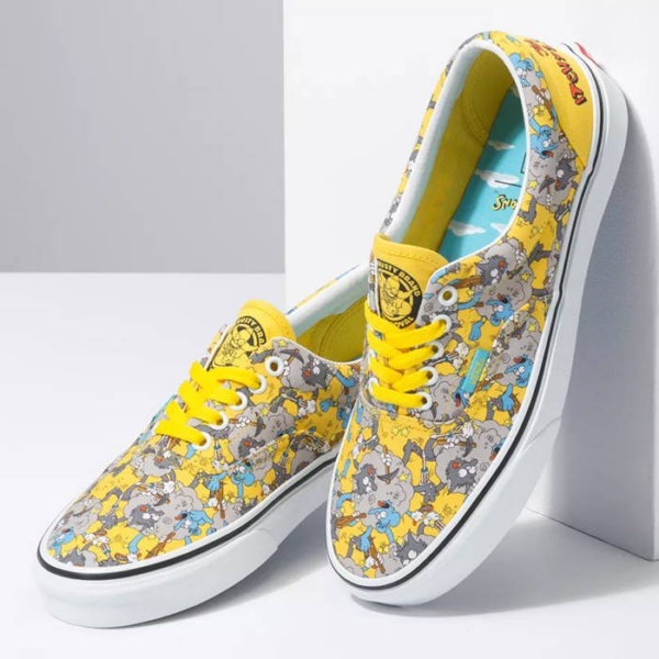 Giày Vans The Simpsons x Era 'Itchy & Scratchy' VN0A4BV41UF - Ảnh 5