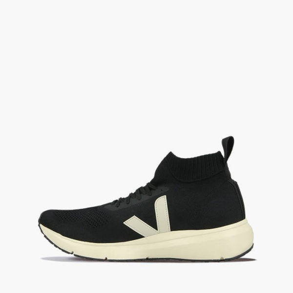 Giày Veja x Rick Owens Sock Runner Black VM20F3801 B - Ảnh 2
