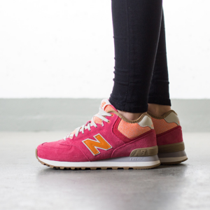 Alternative view of Giày New Balance 574 Wmns 'Pink Coral' WH574WB