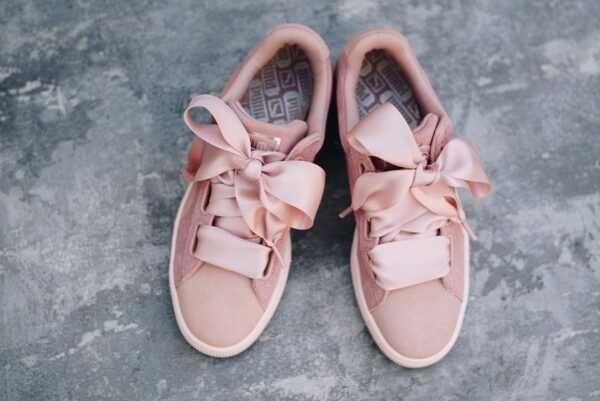Giày Puma Suede Heart Pebble " Particle Pink" 365210-01 - Ảnh 5