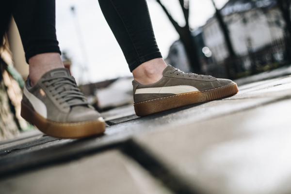 Giày Puma Suede Platform SNK 363906-05 - Ảnh 3