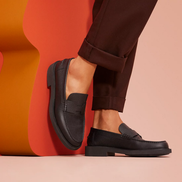 Giày Hermes English Loafer 'Black' H221976ZA01390 - Ảnh 4
