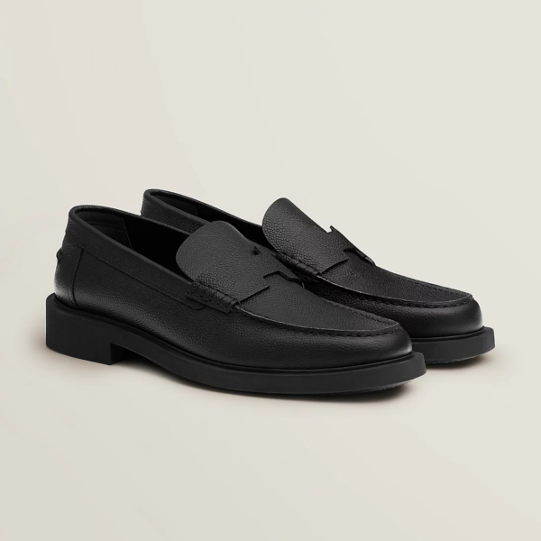 Giày Hermes English Loafer 'Black' H221976ZA01390 - Ảnh 5