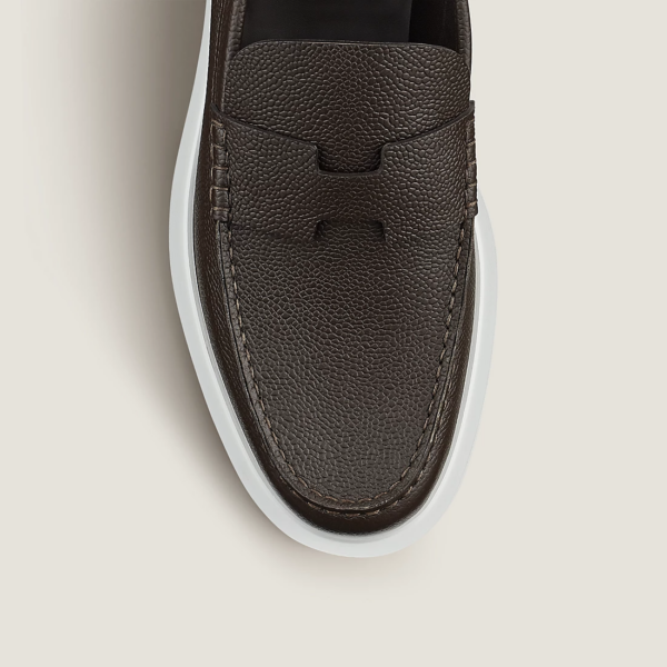 Giày Hermes English Loafer 'Ebony Brown' H221976ZAME410 - Ảnh 2