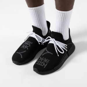 Alternative view of Giày Adidas Pharrell x Adidas NMD Human Race 'Black' GY0093