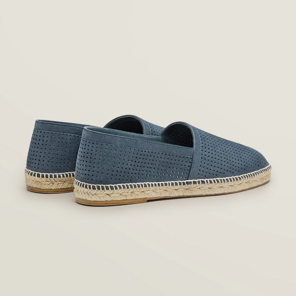 Giày Hermes Enrique Espadrille 'Blue Sky' H221863ZHQ8410 - Ảnh 3