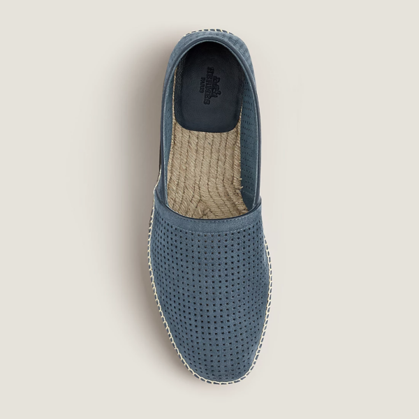 Giày Hermes Enrique Espadrille 'Blue Sky' H221863ZHQ8410 - Ảnh 2